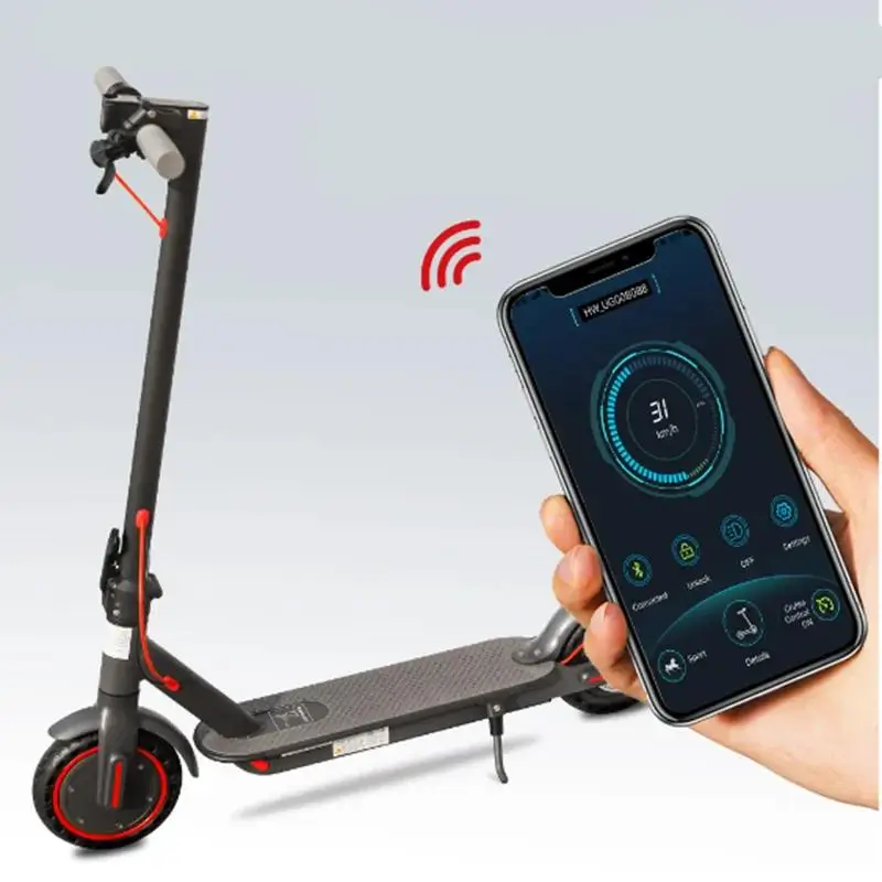 Elsparkcykel med App 4