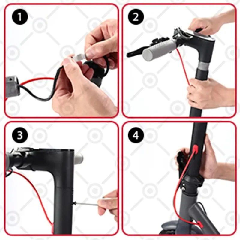 Elsparkcykel med App 3