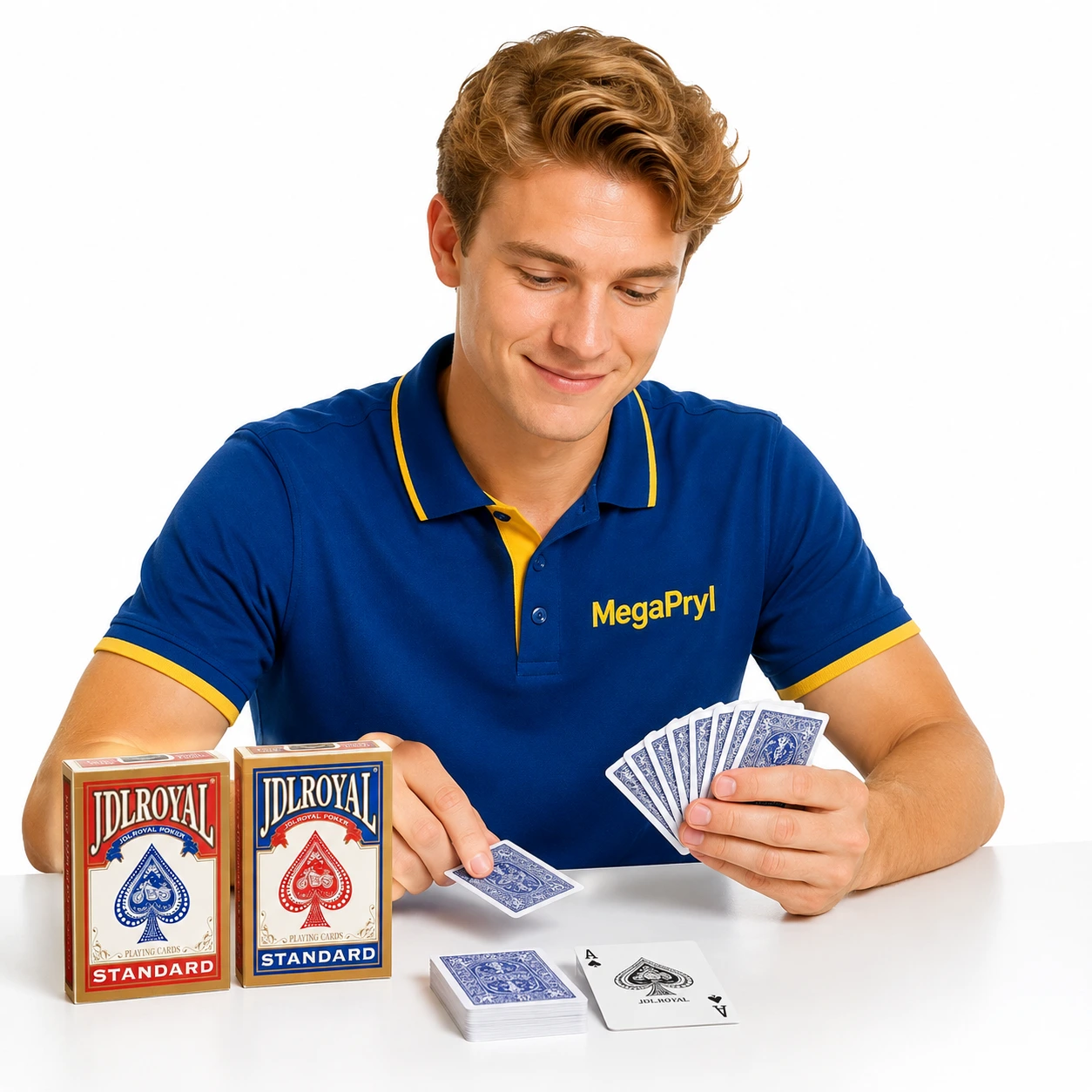Spelkort i kortlek för poker och kortspel