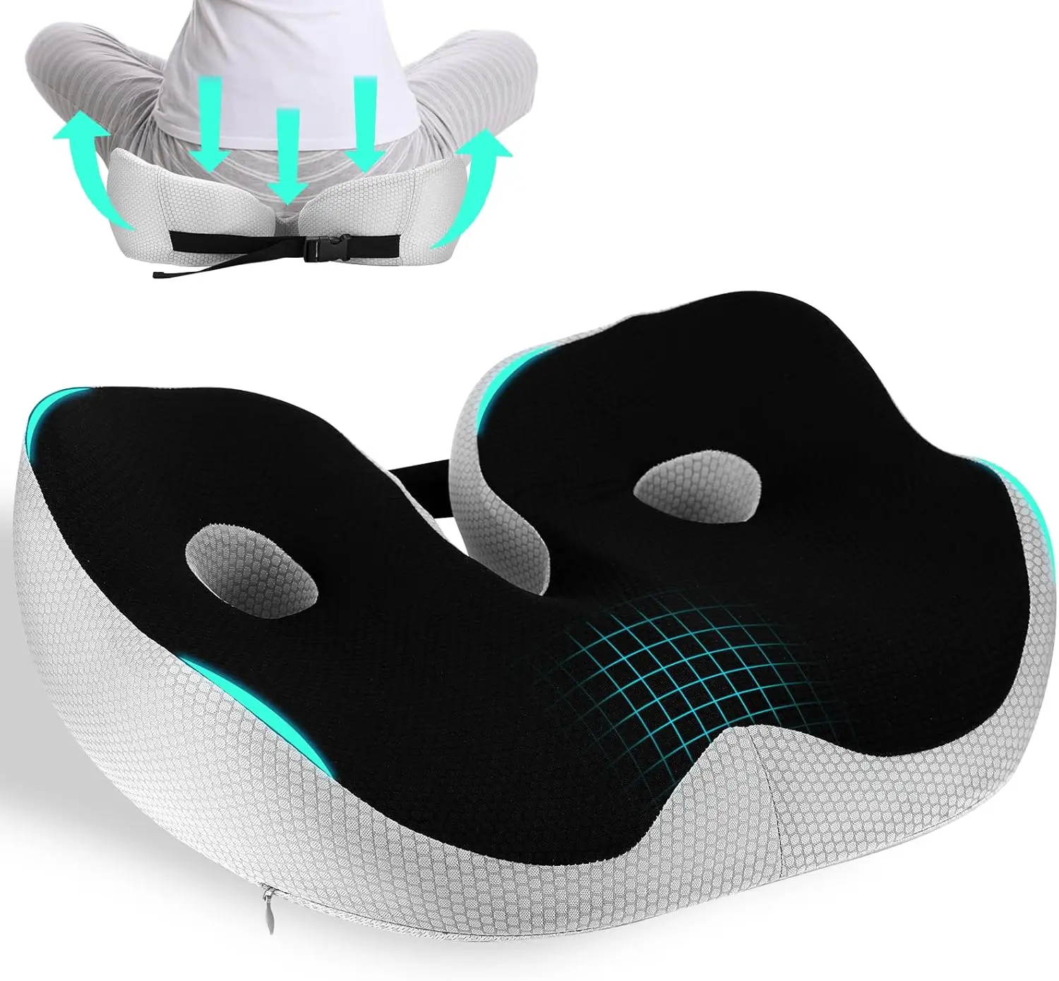 Sittdyna med Minneskum – Ergonomisk Ortopedisk