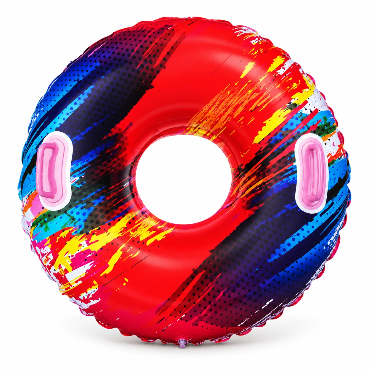 Uppblåsbar snow tube för pulkabacke i PVC, 85 cm