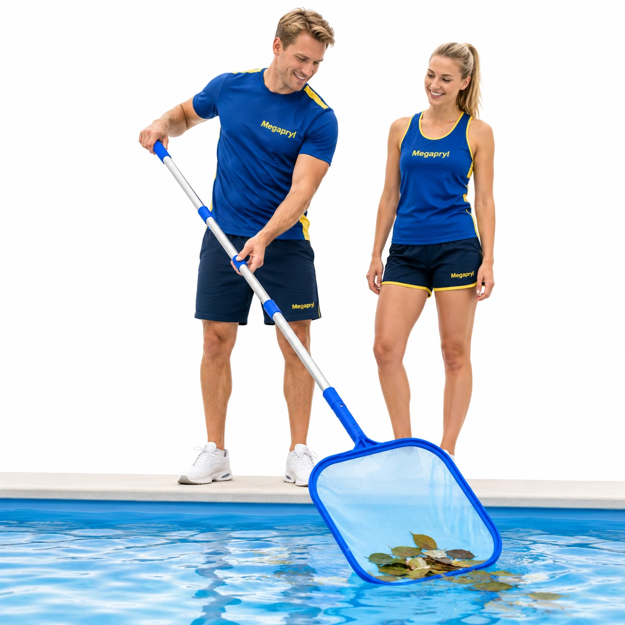 Poolhåv med Teleskopskaft – För Pool & Damm