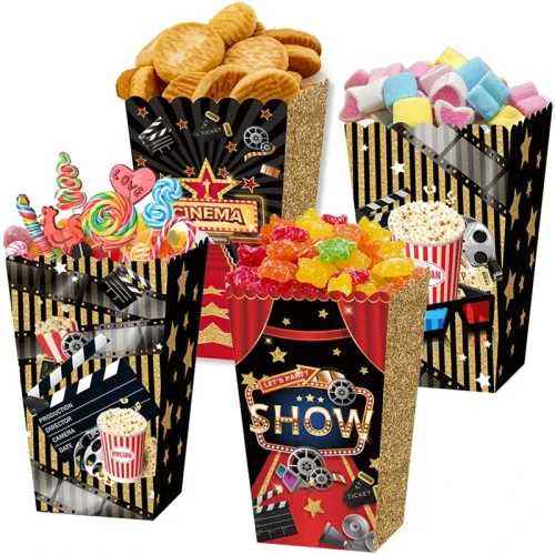 Filmafton Popcorn Boxar - 8-Pack