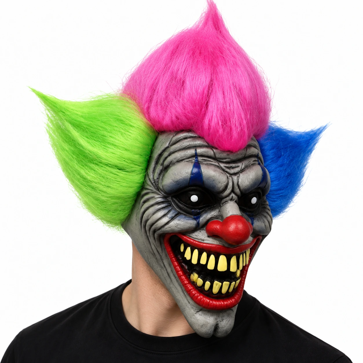 Clownmask för maskerad och halloween