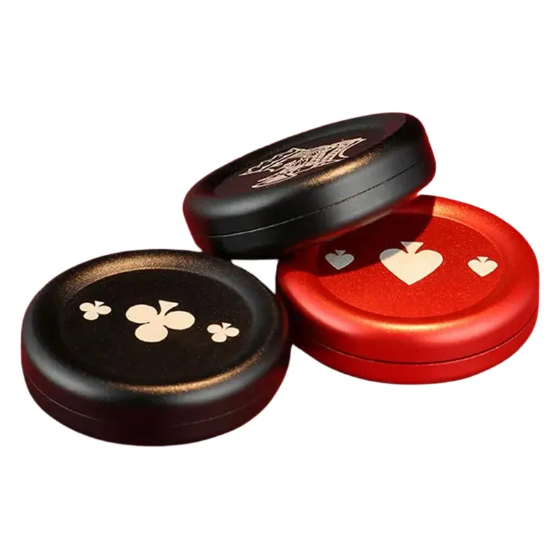 Poker Style Magnetiska Haptiska Mynt