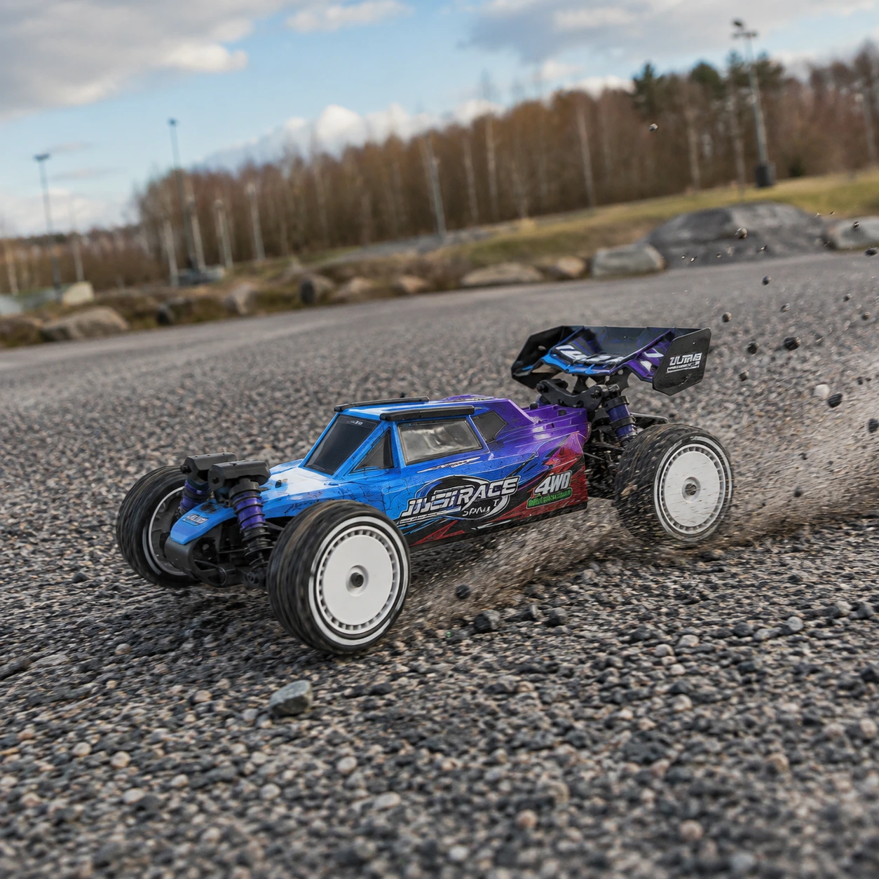 Radiostyrd offroad-bil 1:12 4WD med borstlös motor