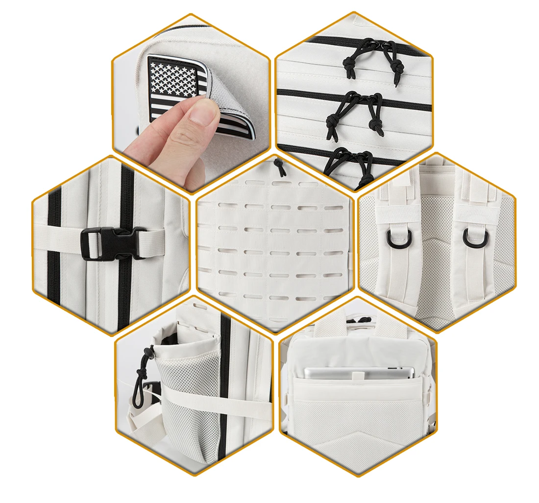 Ryggsäck Taktisk 25L/45L - Flaskhållare 6