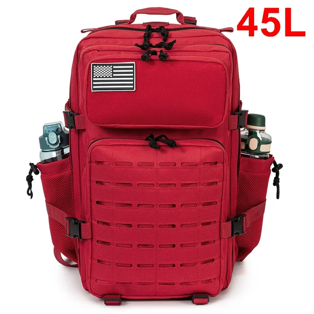 Ryggsäck Taktisk 25L/45L - Flaskhållare 18