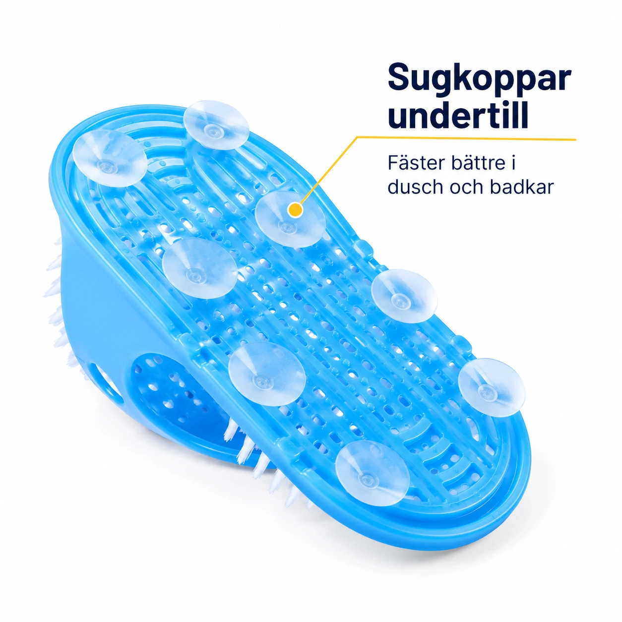 Fotborste för Dusch med Sugkoppar