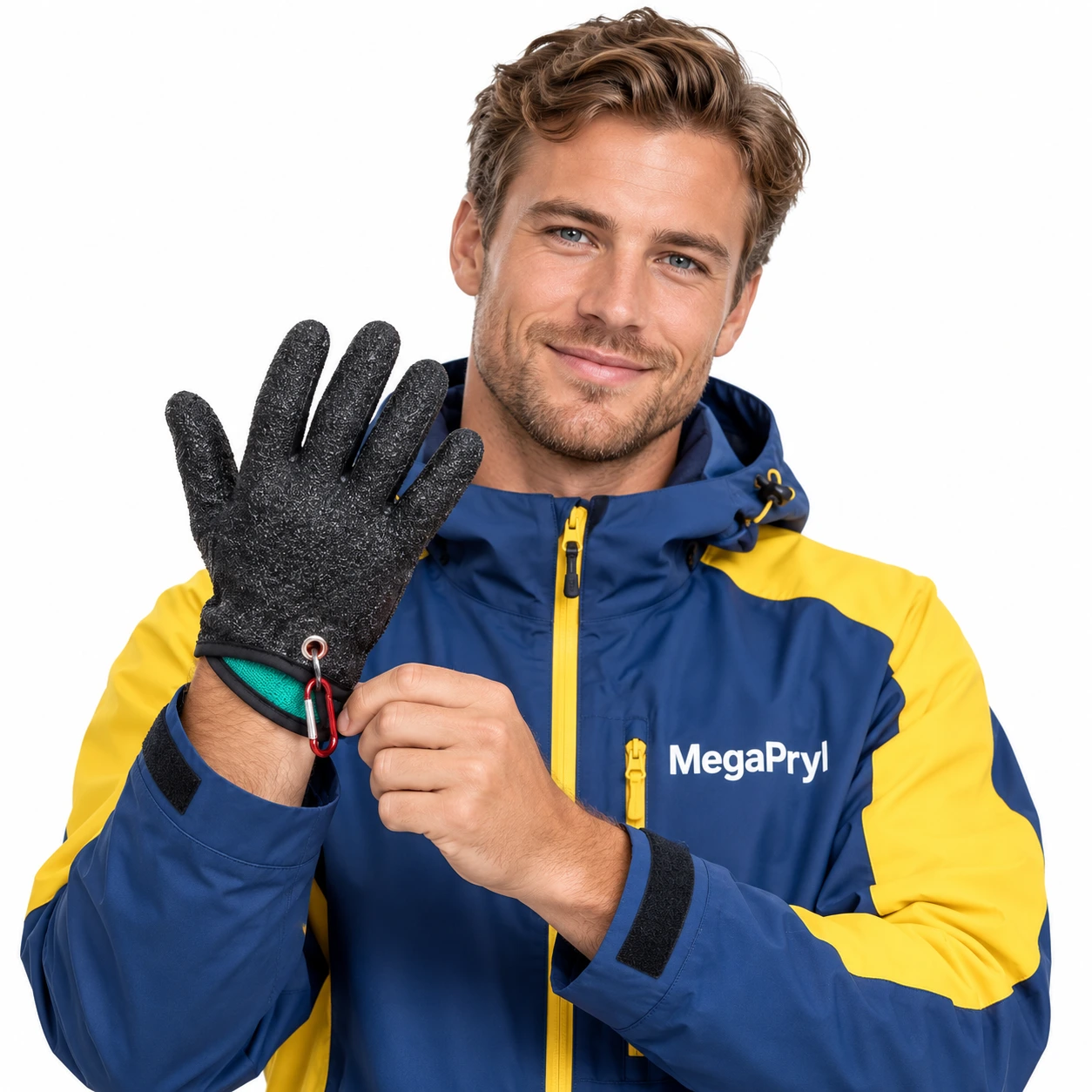 Kalankäsittelyhanska magneettikiinnikkeellä