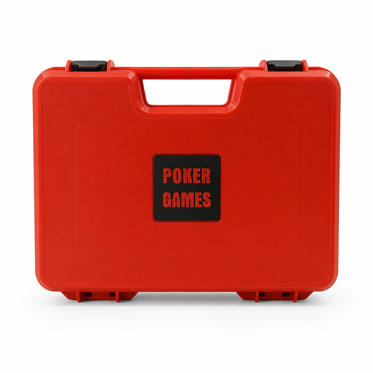 Pokerchipväska i hårdplast för pokerset