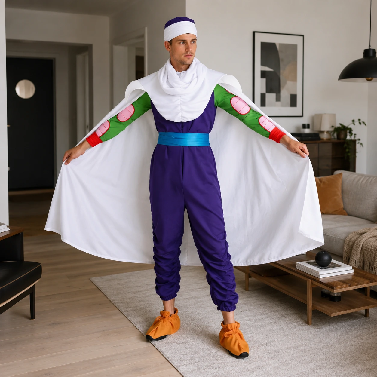 Anime cosplaydräkt för vuxna med valbara set