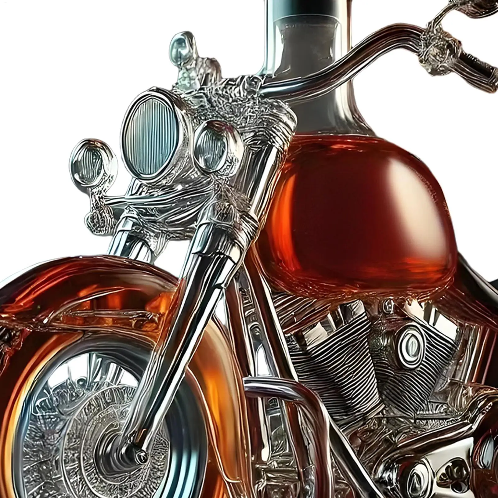 Motorcykelkaraff – Glas