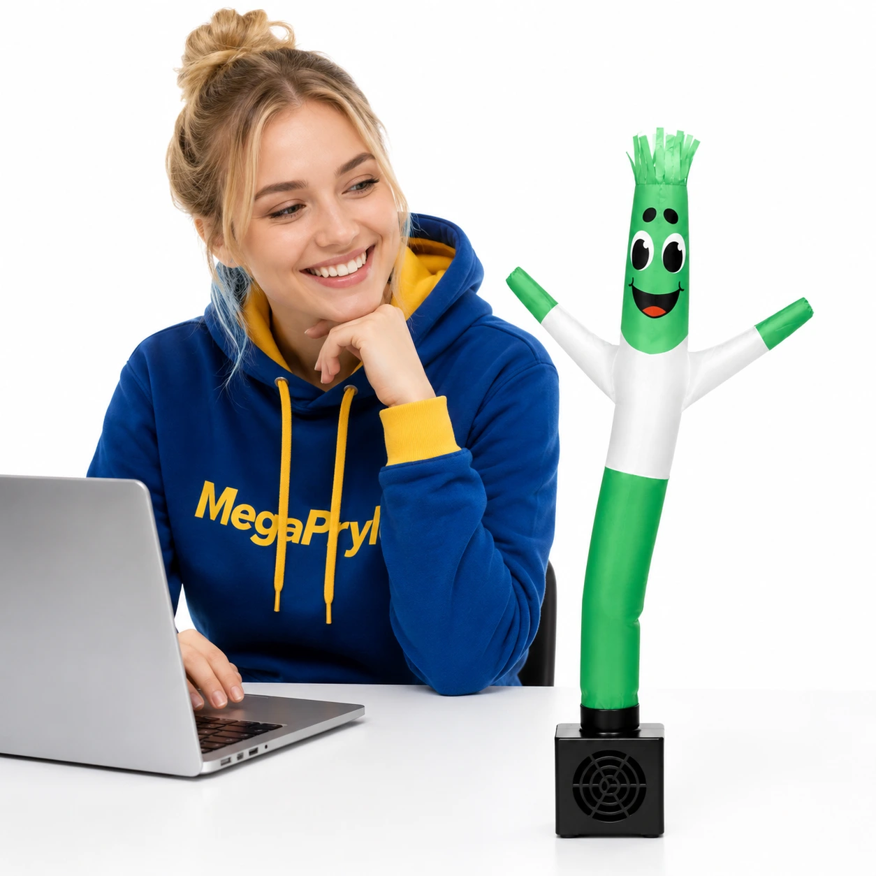 Dansande Uppblåsbar Figur för Skrivbord - Mini Air Dancer
