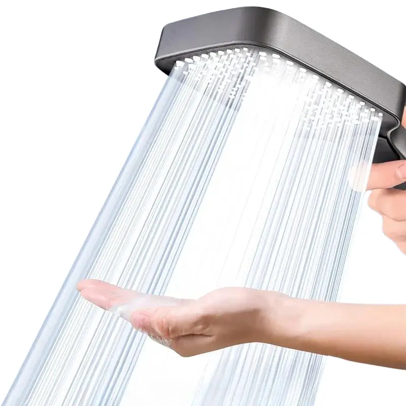 Duschmunstycke 13 cm - 3 Lägen och Högtryck