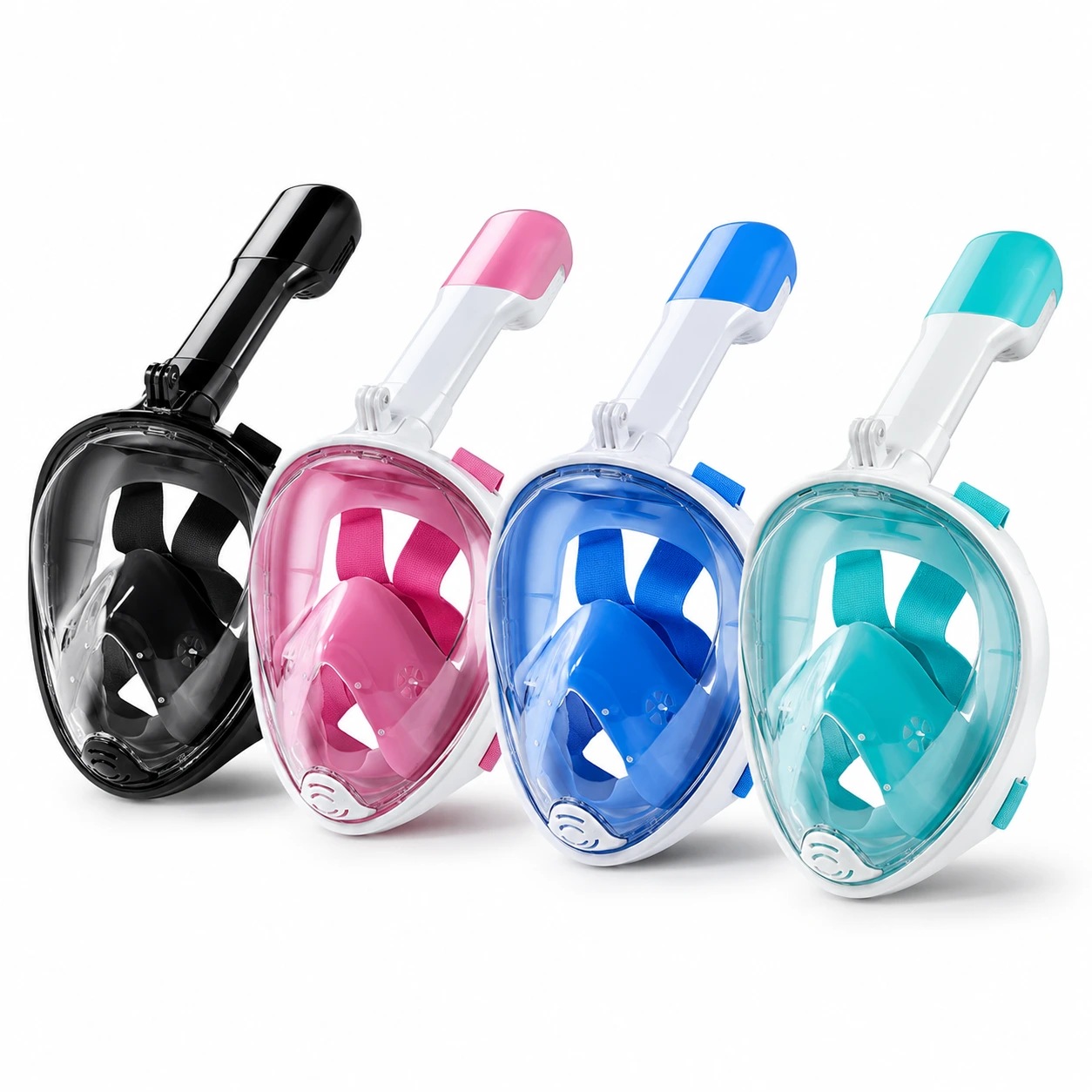 Snorkelmask Helmask – 180° Panoramavy för Barn & Vuxna