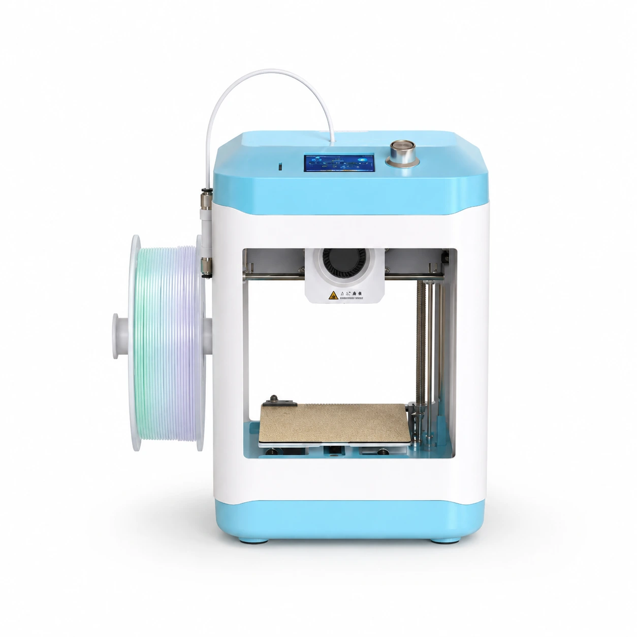 Kompakt 3D-skrivare med automatisk nivåjustering
