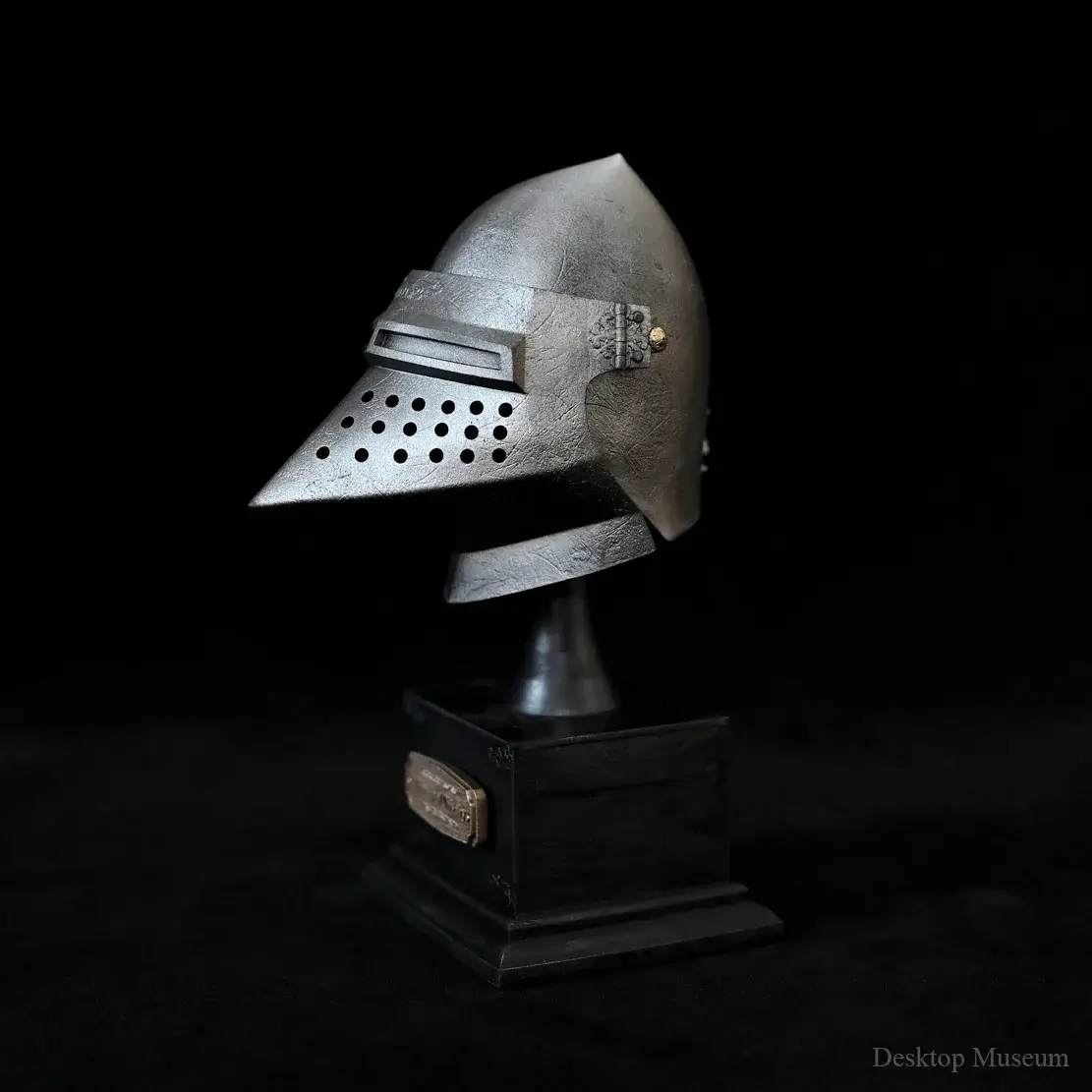 Riddarhjälm – 135 mm Medeltida Dekoration 2