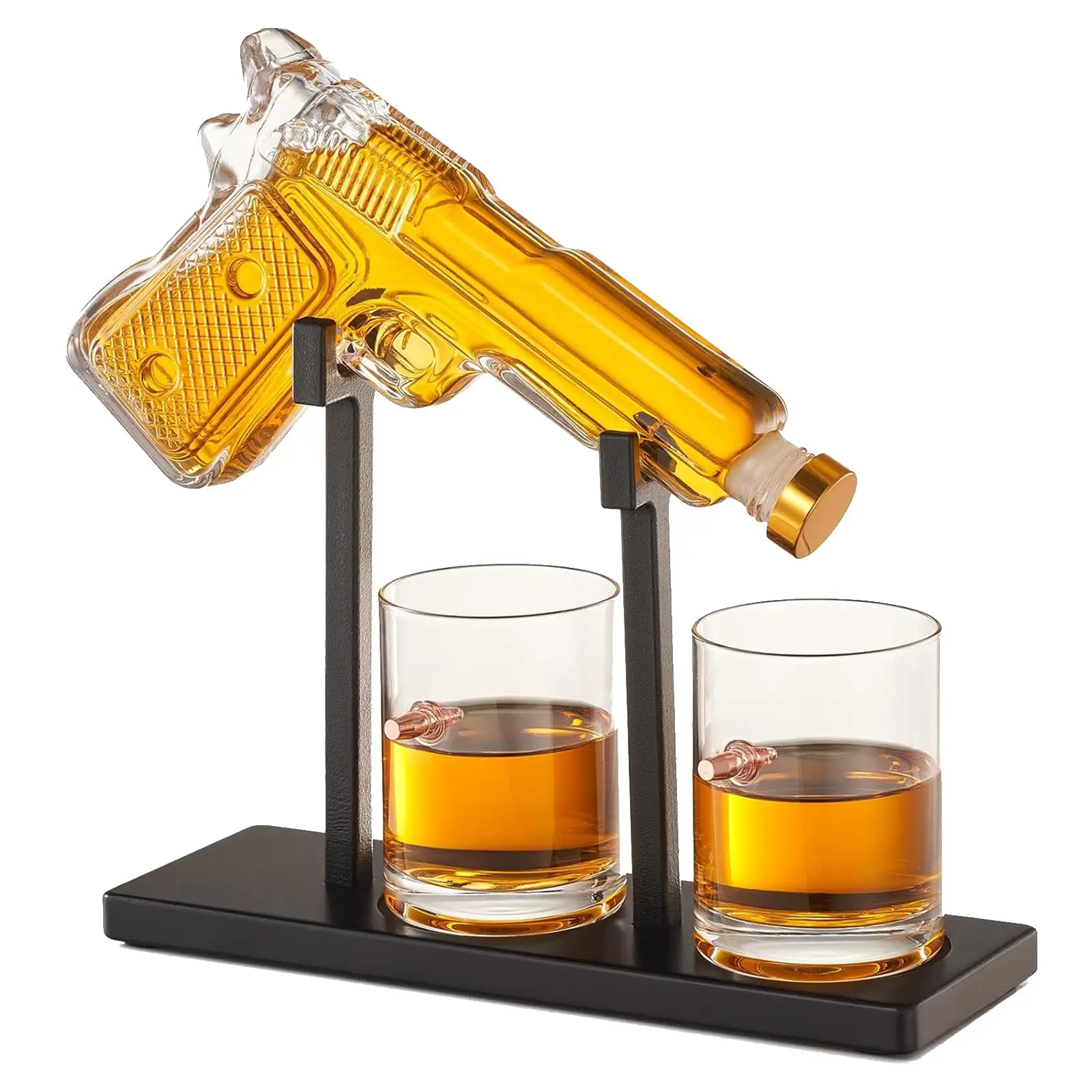 Whiskeykaraff Pistol Kula Glas