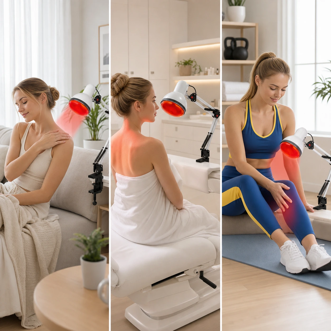 Infraröd Värmelampa 150W med Justerbar Arm