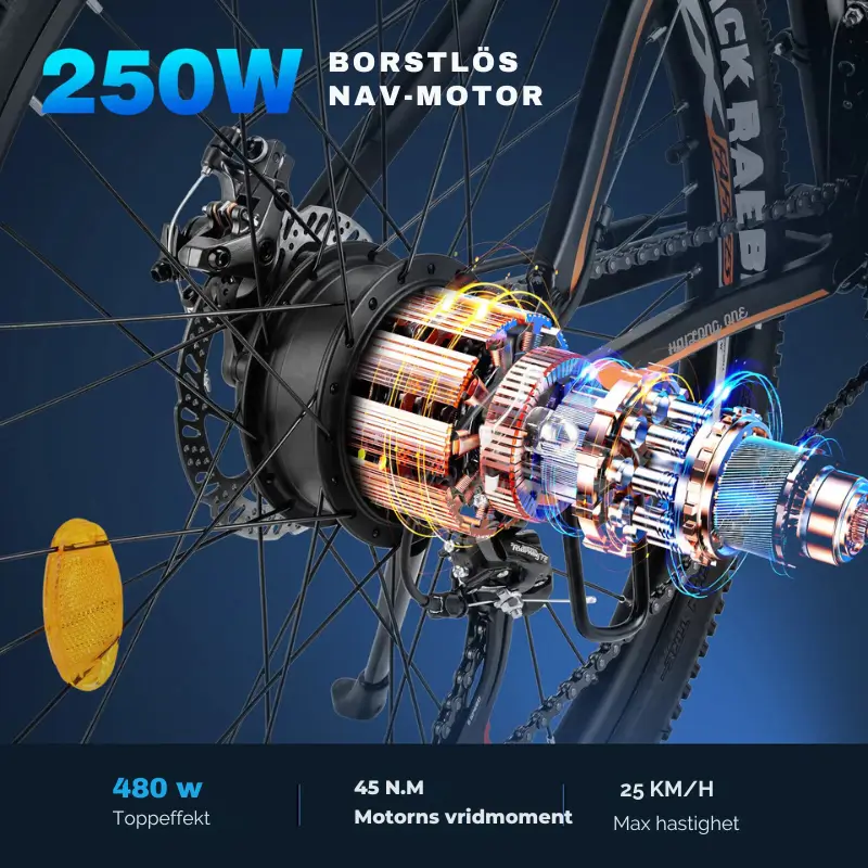 Elcykel 36V 250W - Mountainbike 3