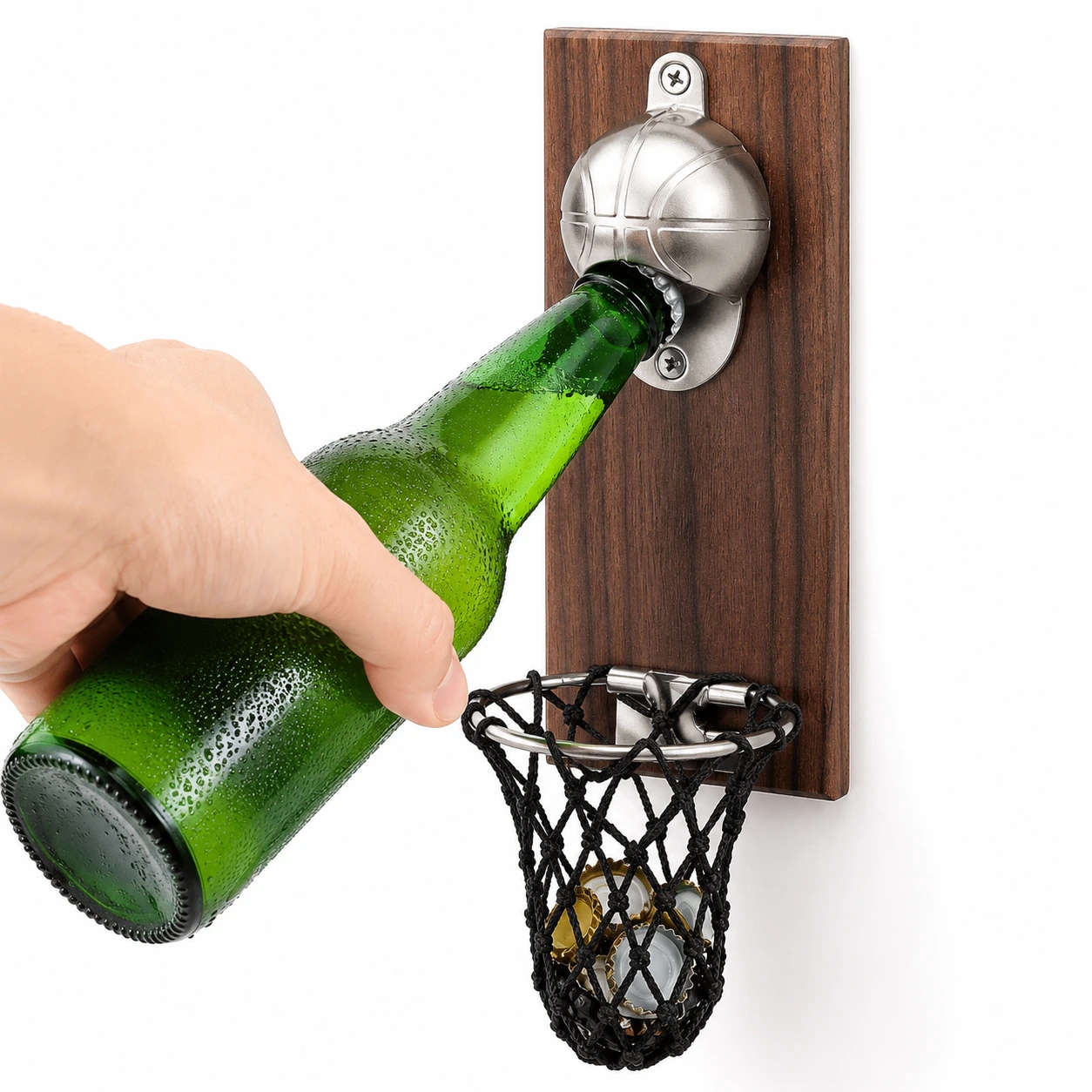 Basket Flasköppnare Väggmonterad Magnetisk