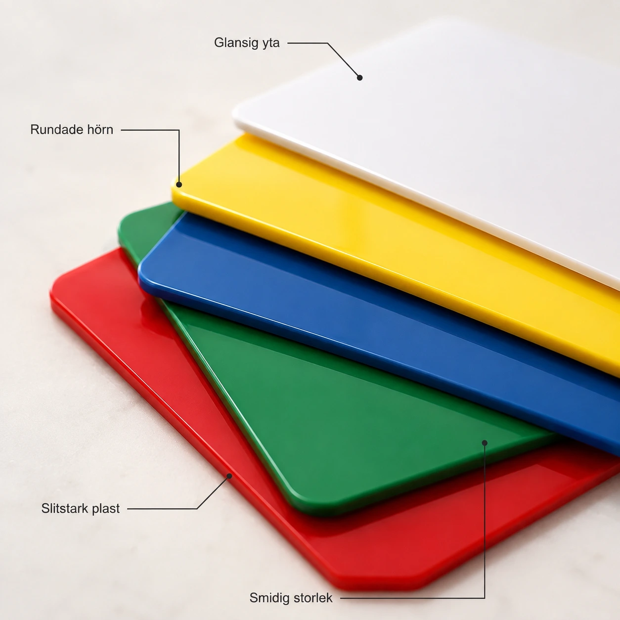 Cut cards för poker och blackjack, 10-pack
