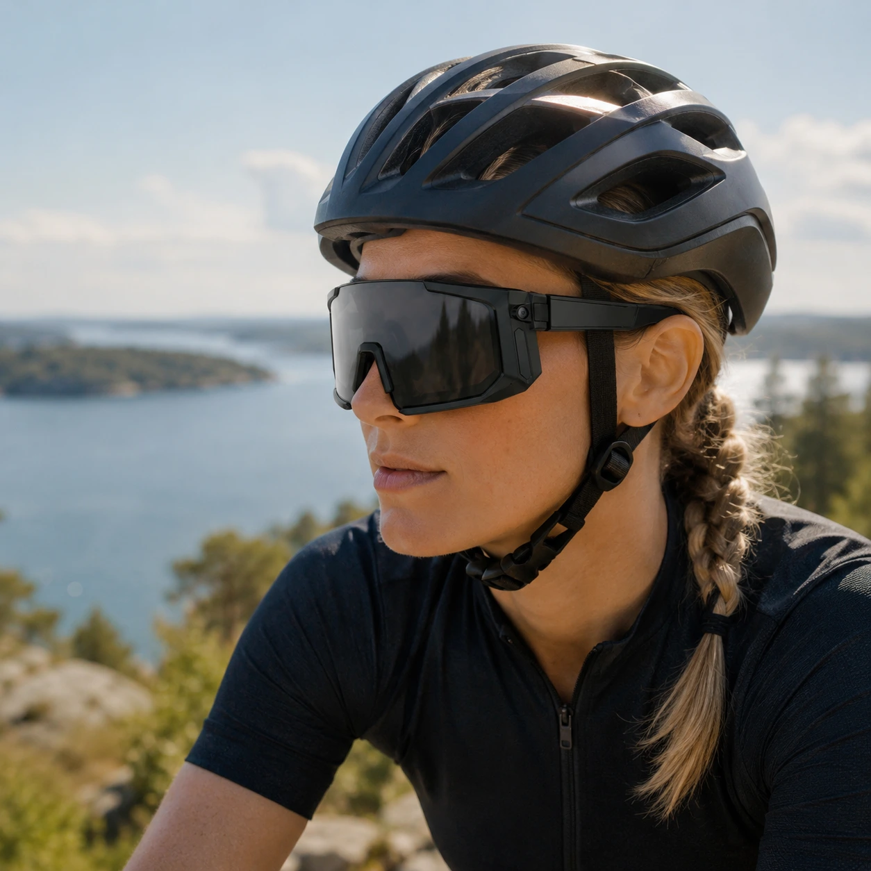 Smarta glasögon med kamera och Bluetooth