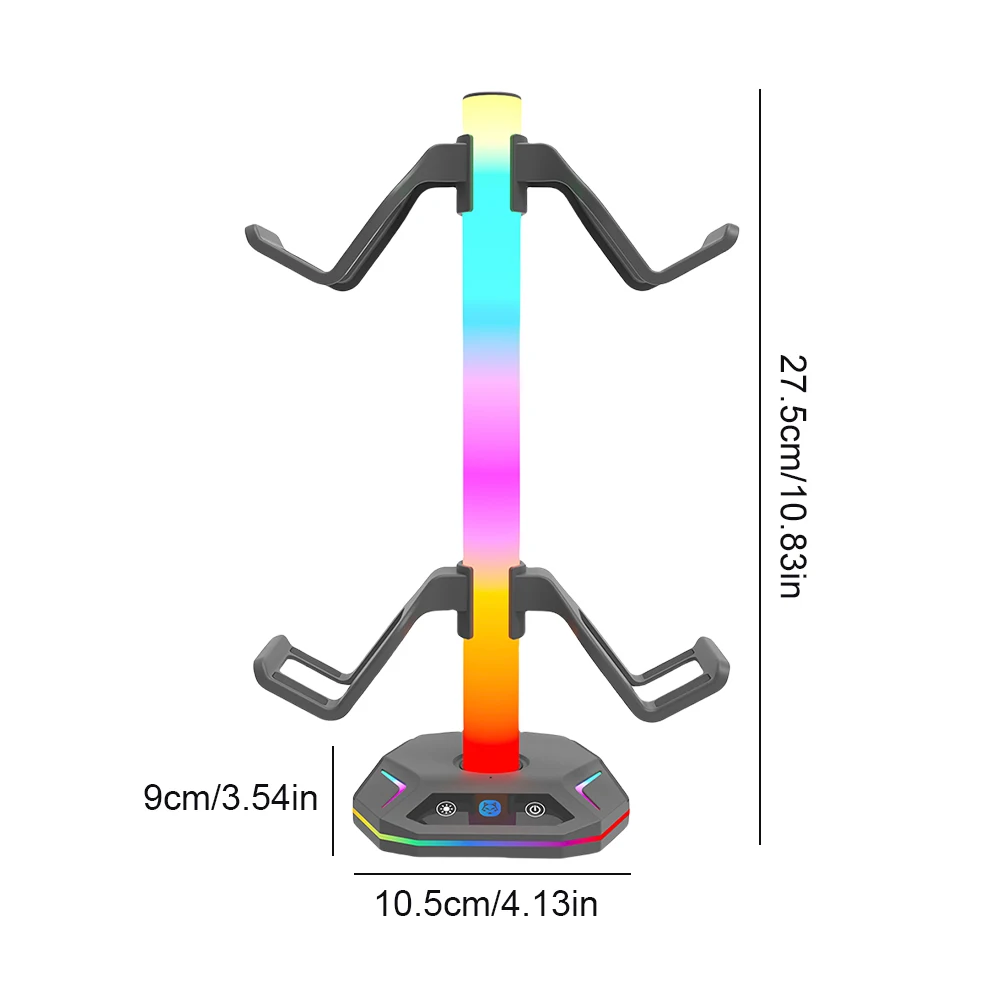 Hörlursställ Handkontrollhållare RGB