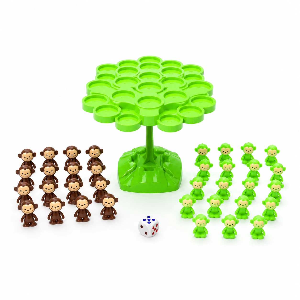 Balansspel med Siffror och Apor