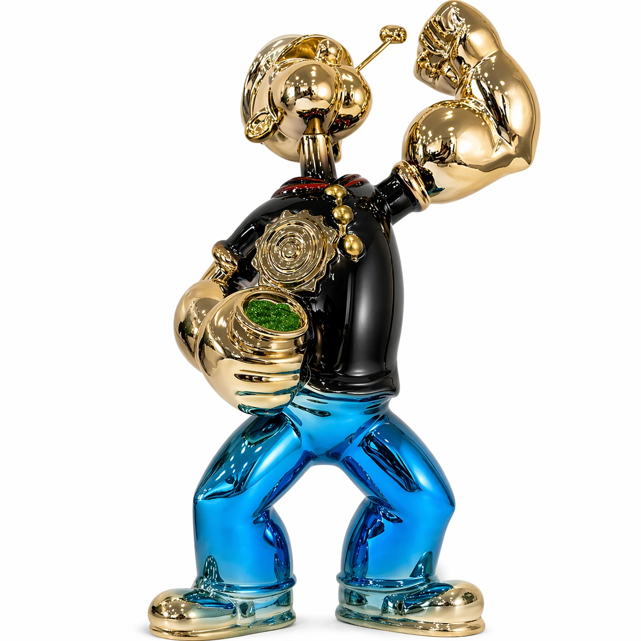 Sjömansfigur Dekoration - Tecknad Stil i Resin 40 cm
