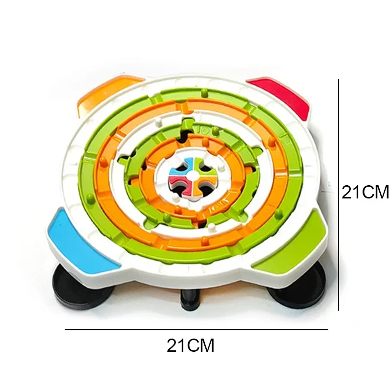 Strategiskt Pussel Runt Klotspel 4