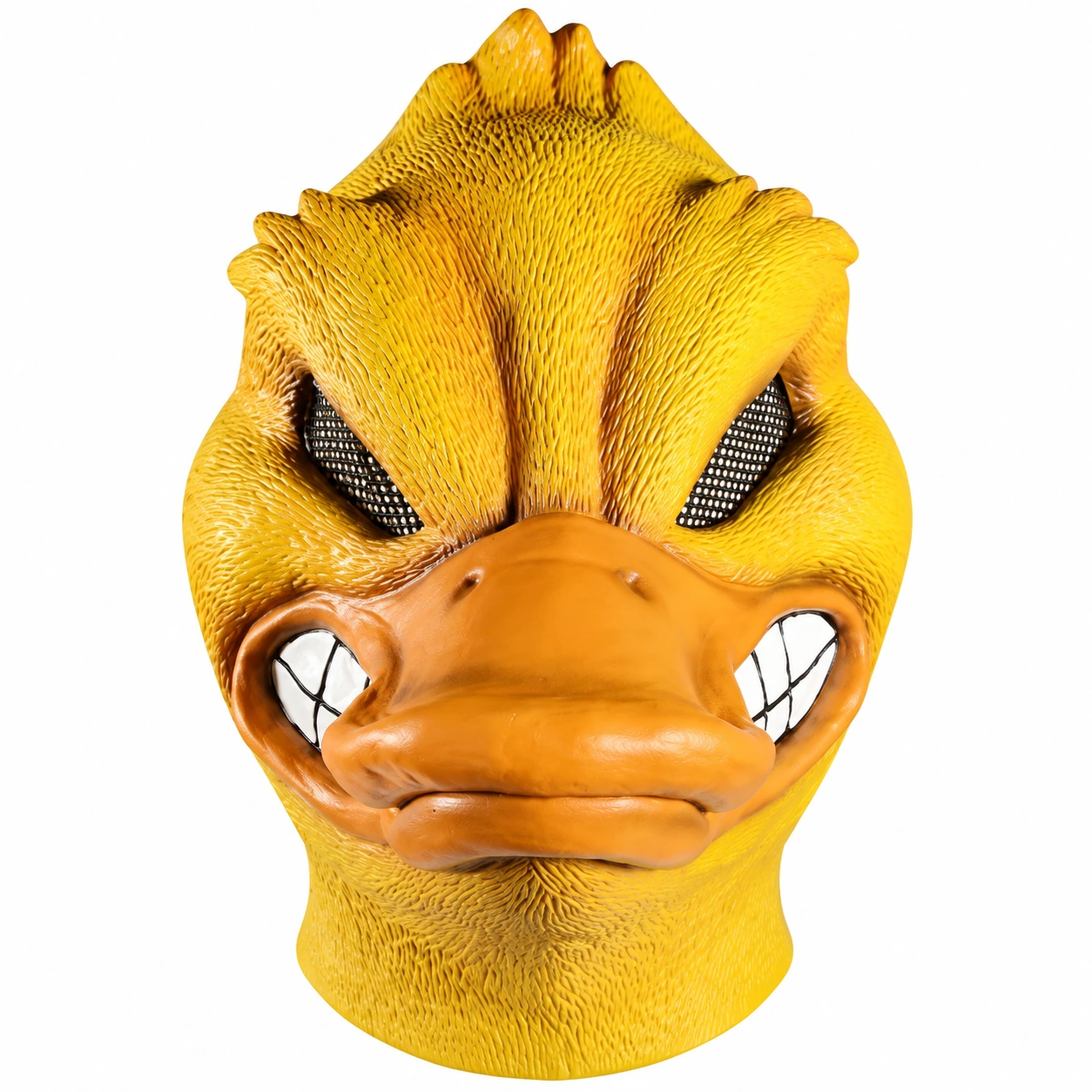 Gul Arger Anka Latexmask