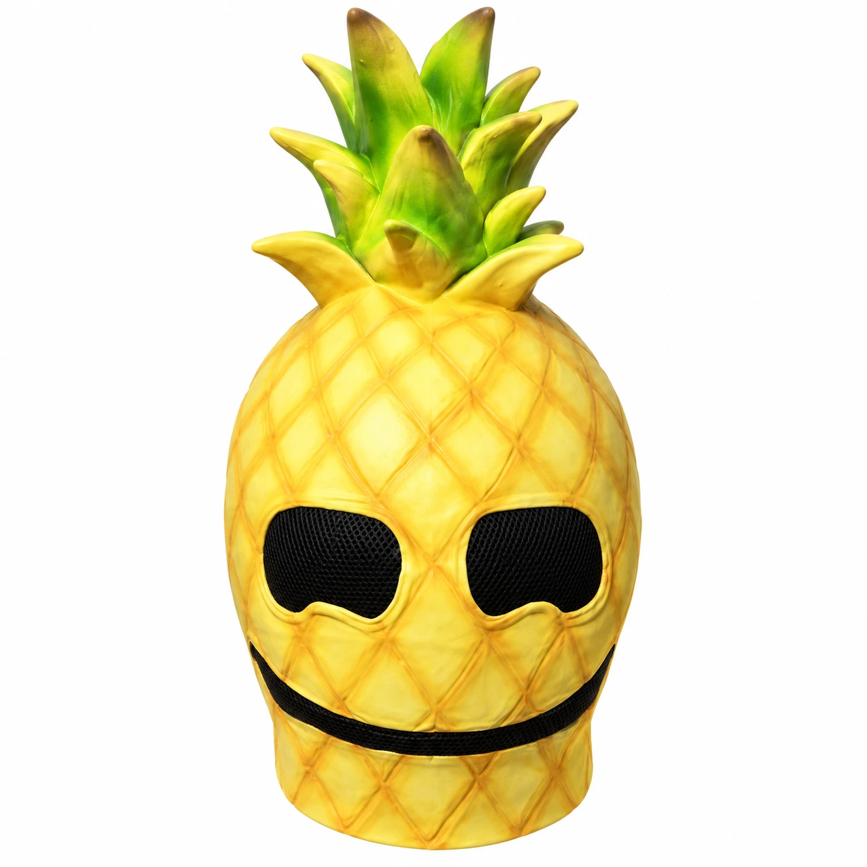 Gul Ananas Latexmask med Solglasögon