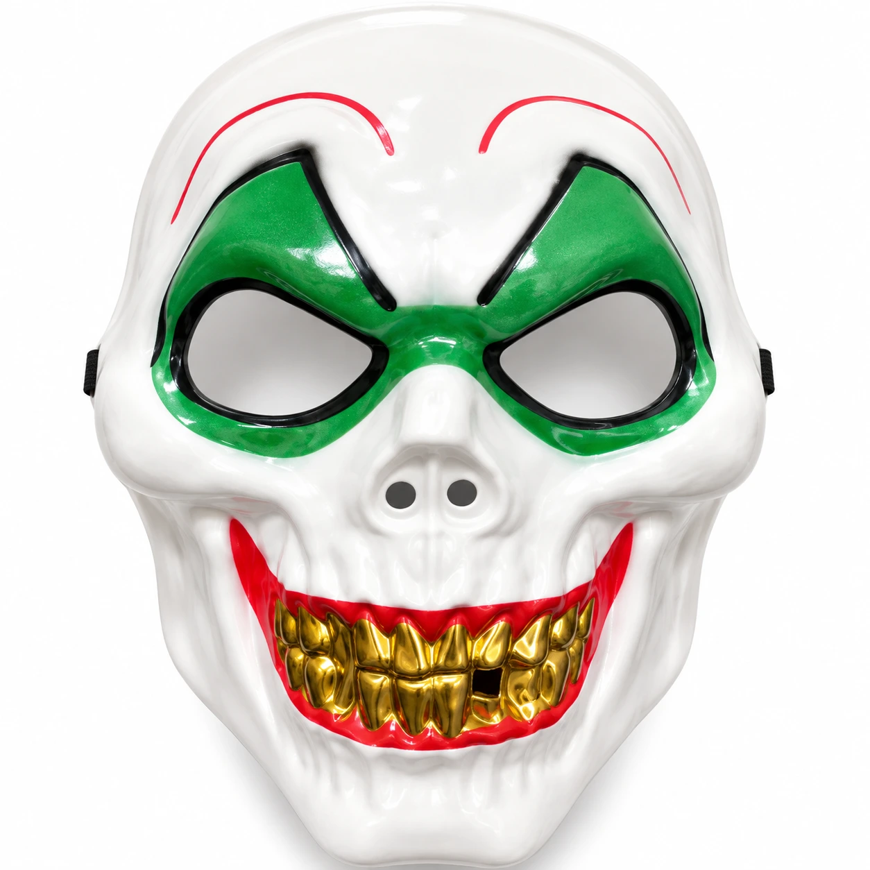 Clownmask för halloween och cosplay