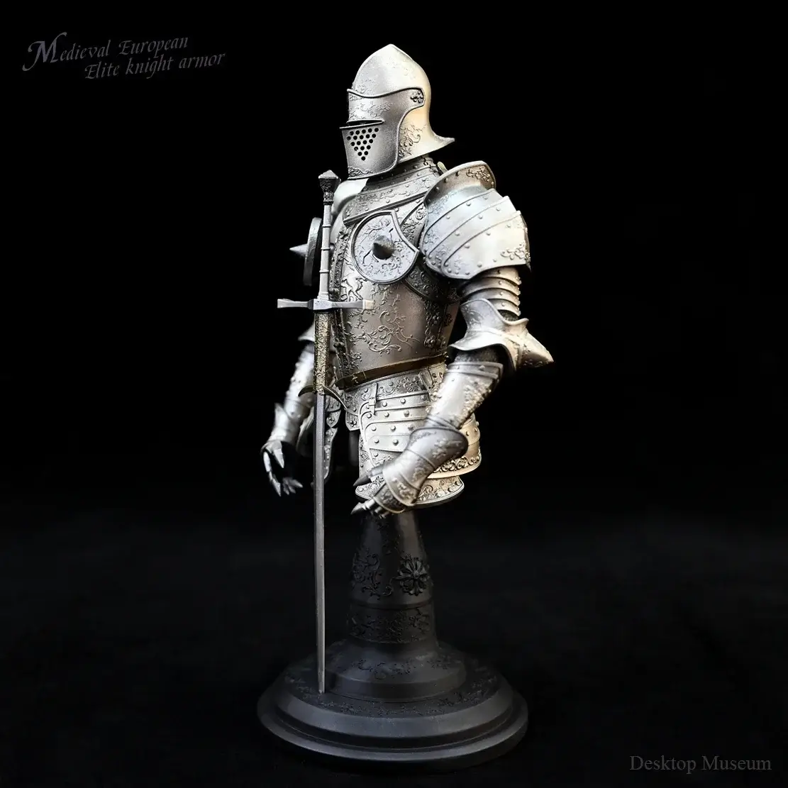 Medeltida Riddarrustning – 190 mm Dekor 5