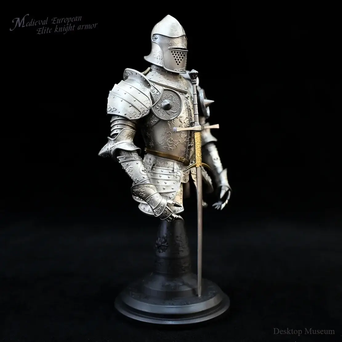 Medeltida Riddarrustning – 190 mm Dekor 4