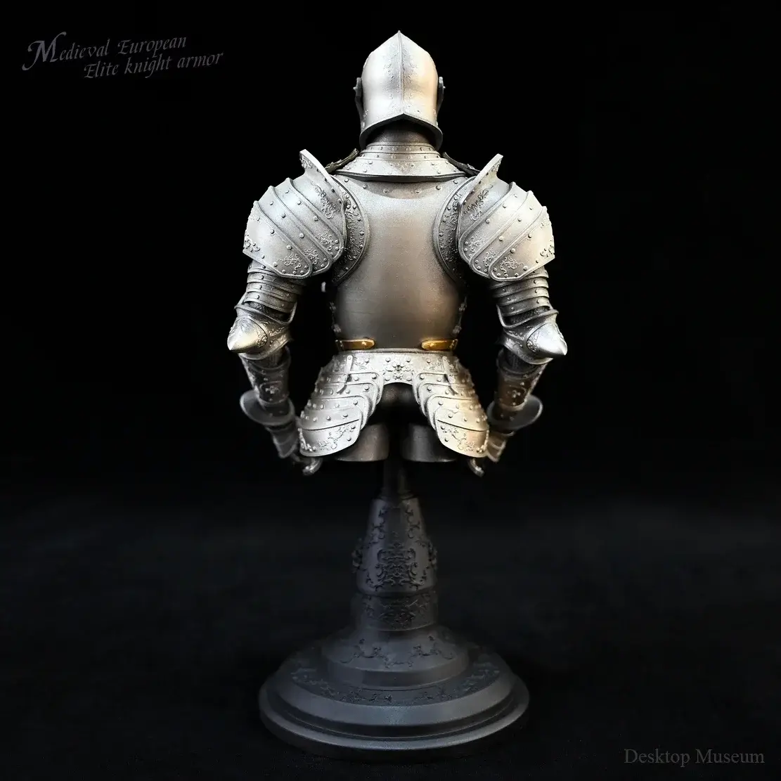 Medeltida Riddarrustning – 190 mm Dekor 3