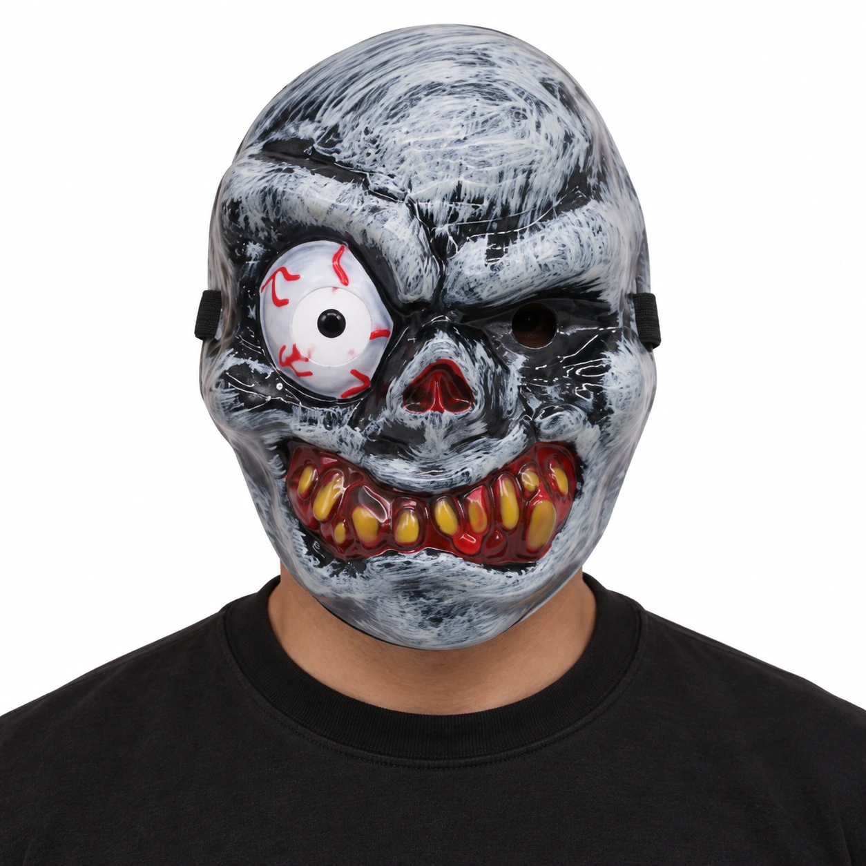 Mask spöke i PVC, heltäckande