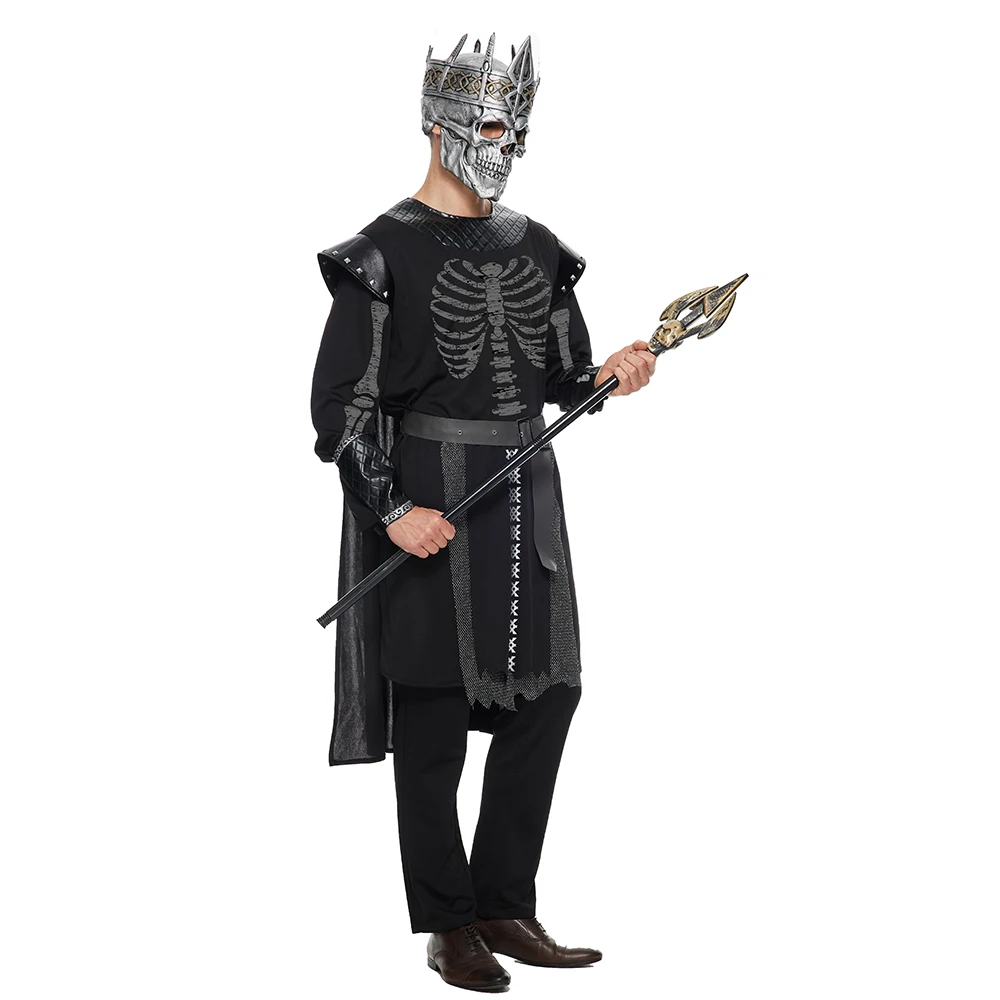 Skelettkung Maskeraddräkt Vuxen