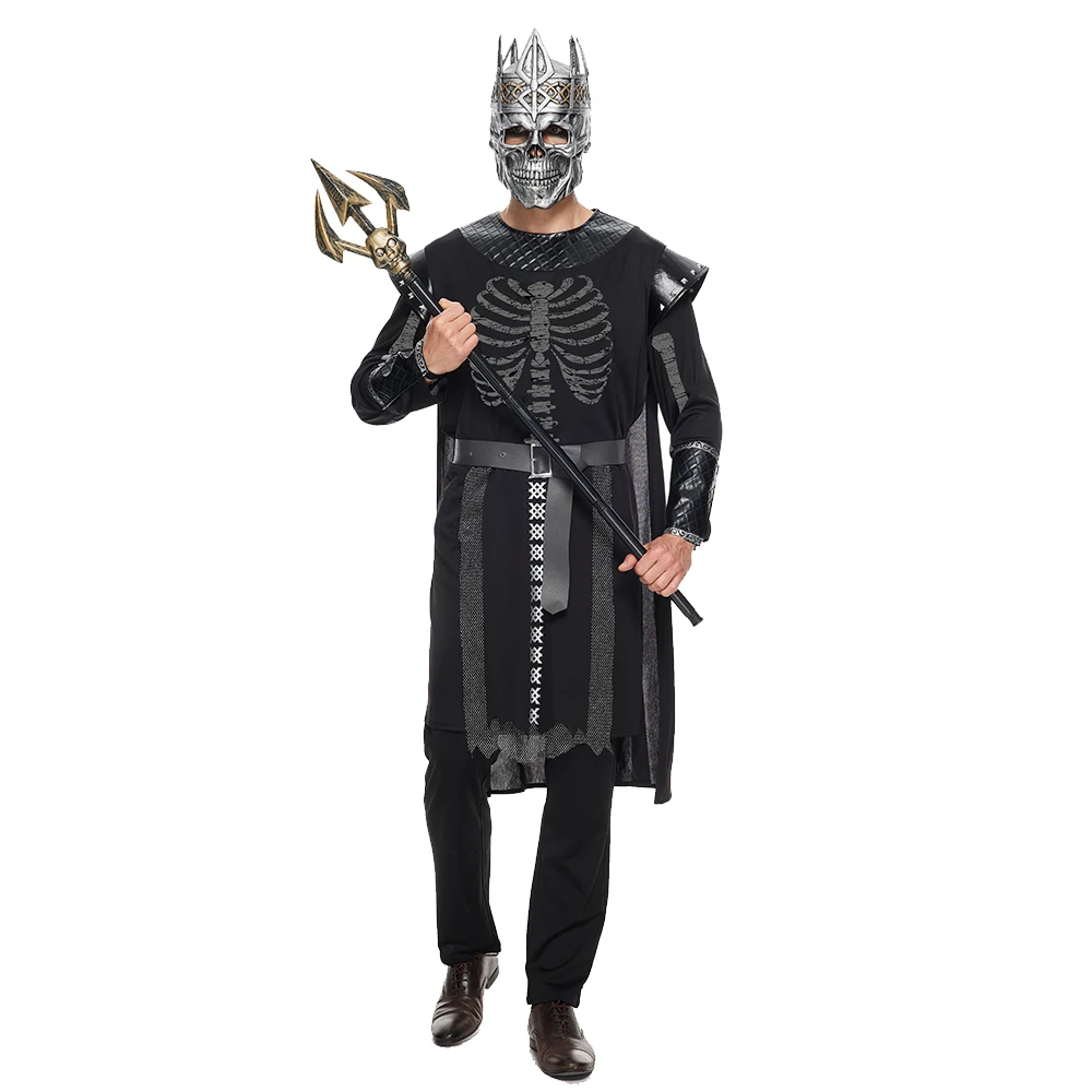 Skelettkung Maskeraddräkt Vuxen