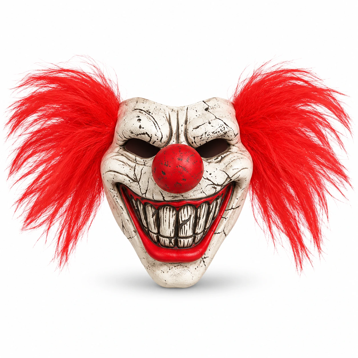Clownmask för halloween och cosplay i latex
