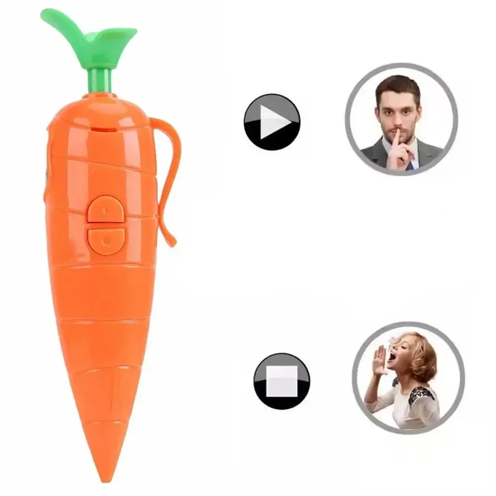 Morotsformad Röstinspelare – Orange