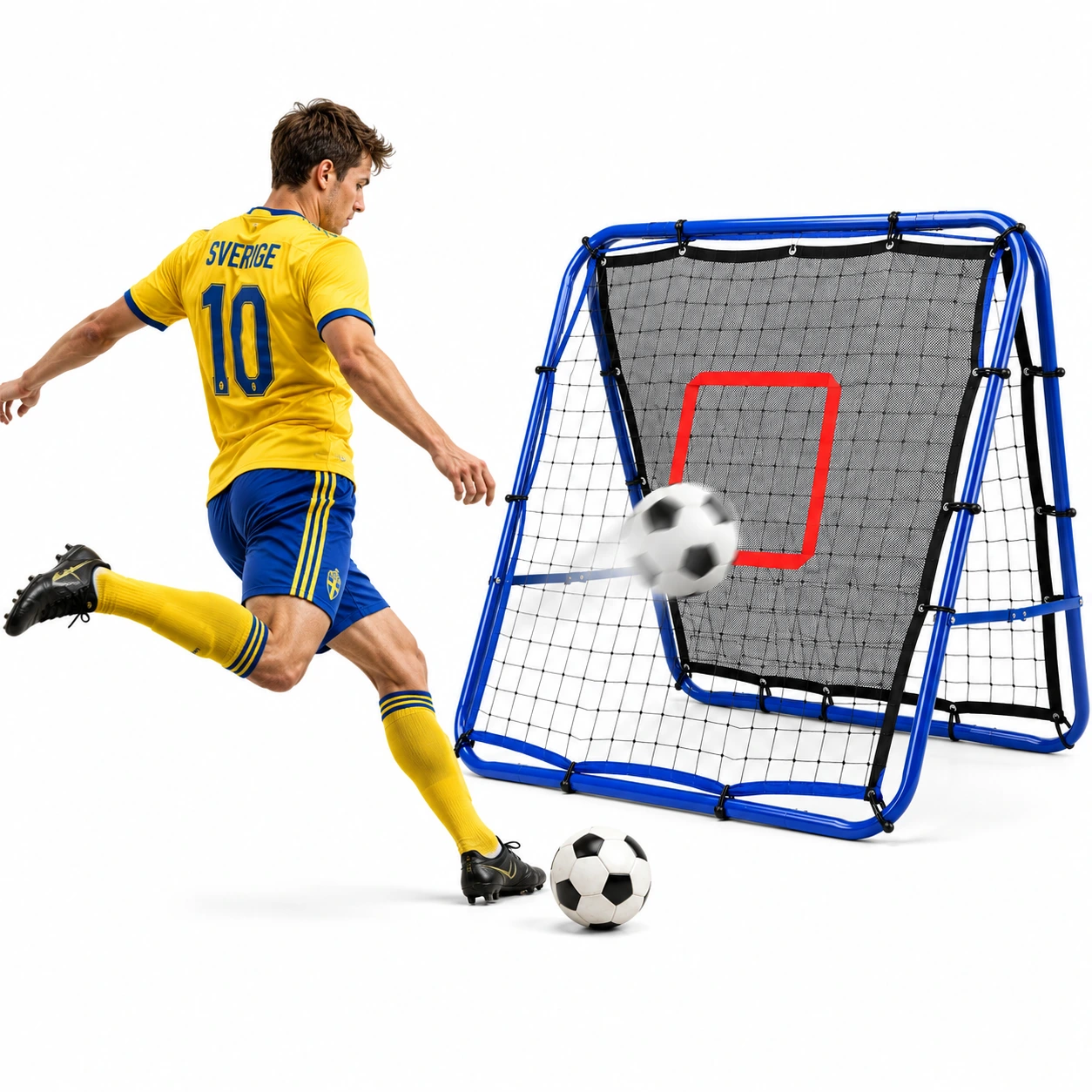 Fotbollsrebounder – Träningsnät för Skott & Passningar