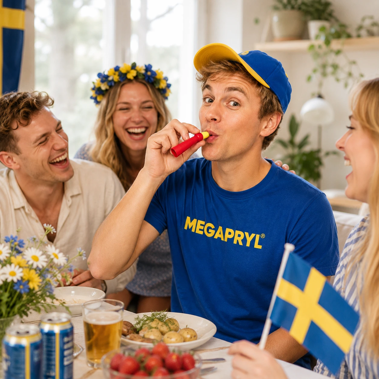Fisvissla skämtpryl för prank och fest