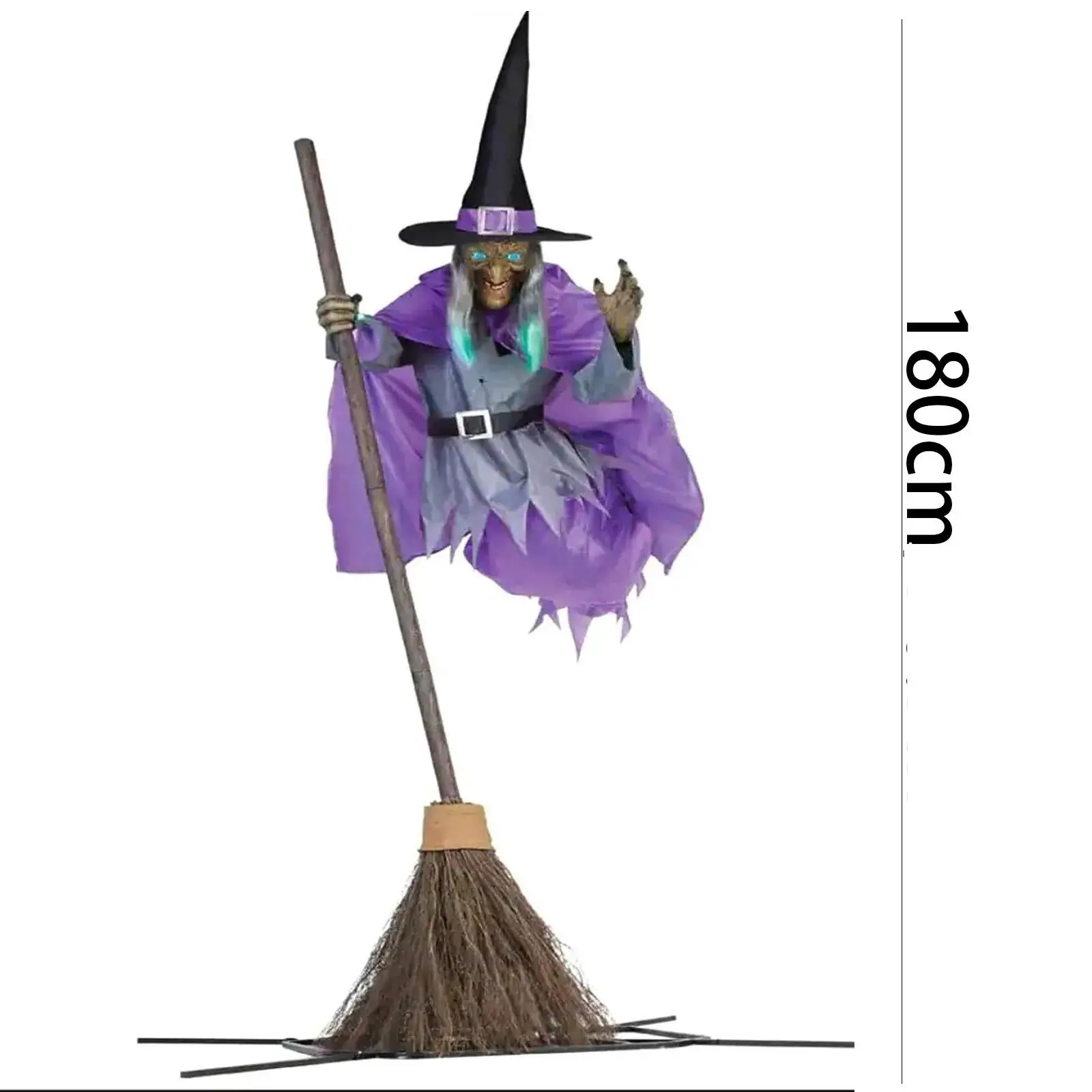 Flygande Häxa med Ljus och Ljud 4