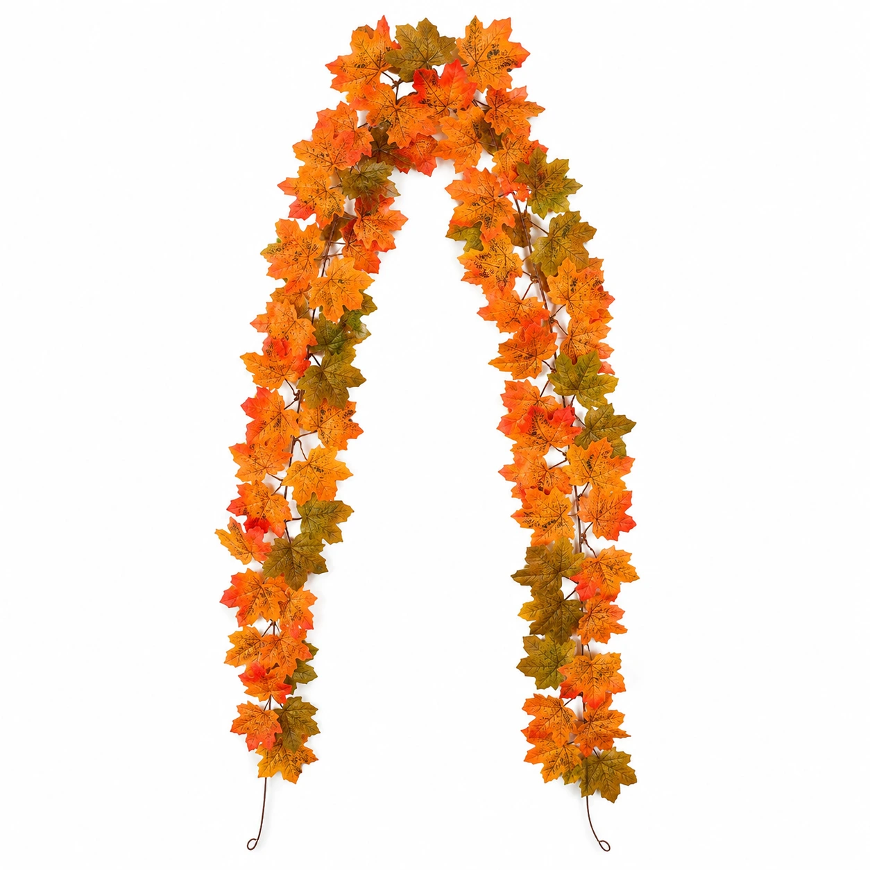 Orange höstlöv