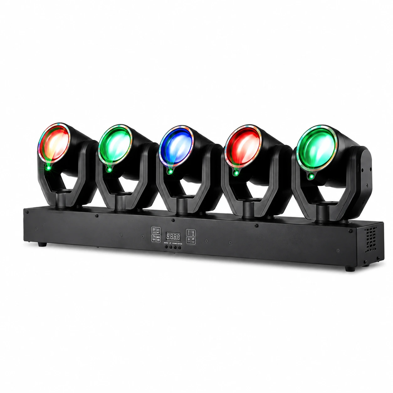 LED moving head ljusramp för DJ och fest med DMX512