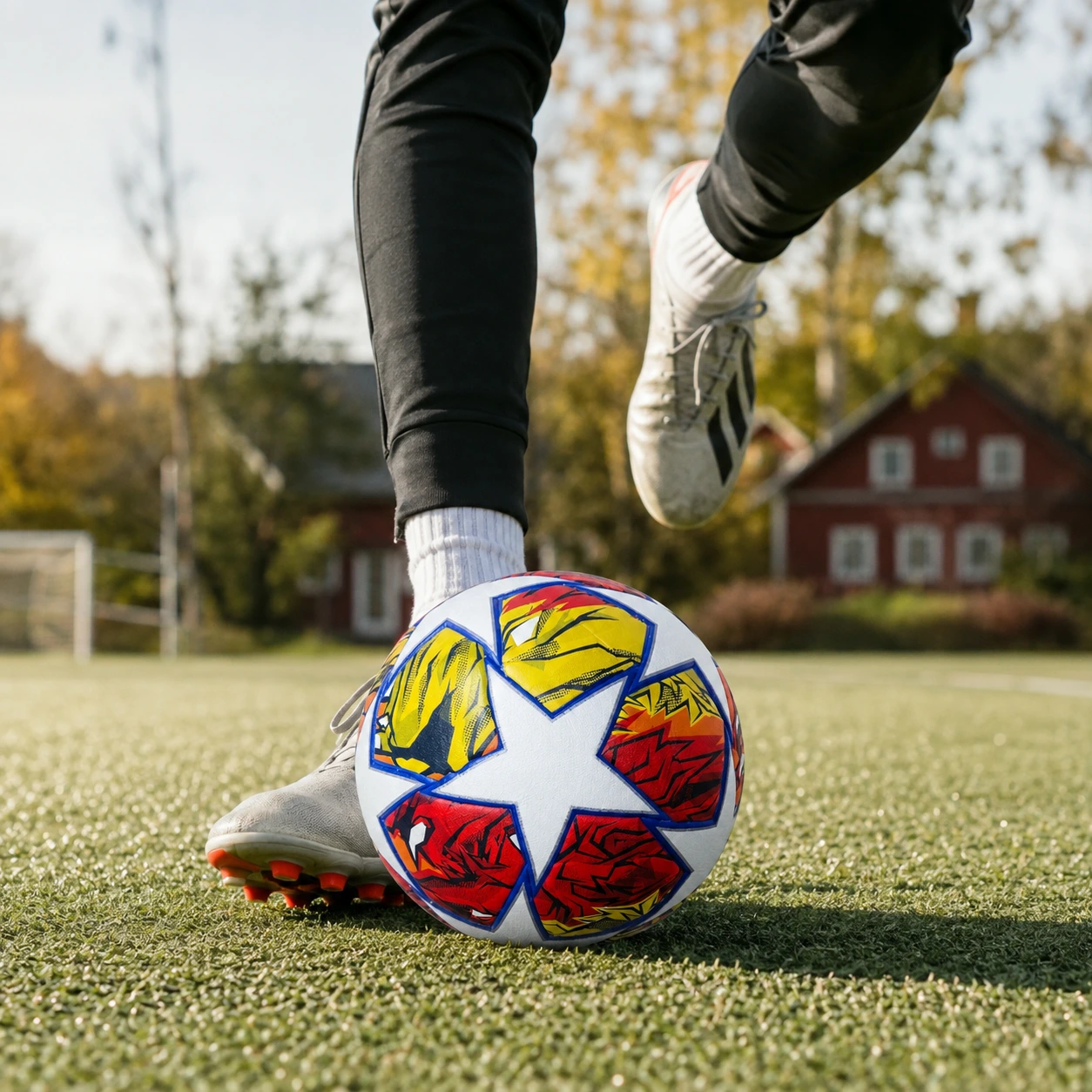 Fotboll storlek 5 för träning och match i PVC