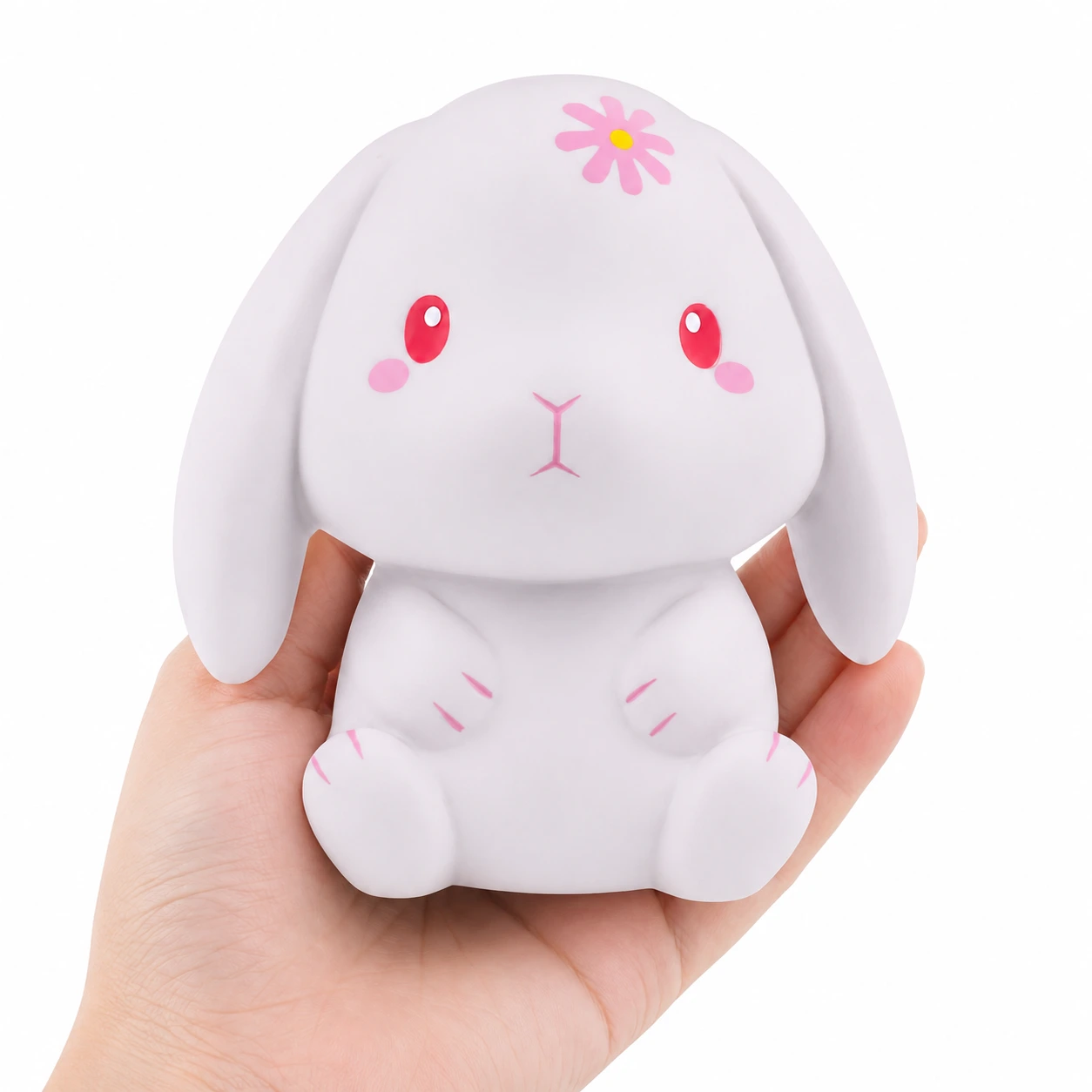 Squishy Kanin – Mjuk Stressleksak med Söt Doft